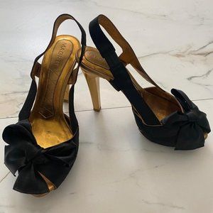 Evening Black Sandals - No 7